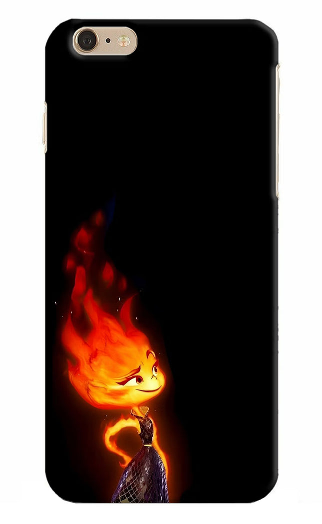 Ember Flame iPhone 6 Plus/6s Plus Hard Case Back Cover by Casekaro