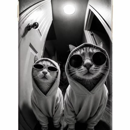 Hood Cats iPhone 6 Plus/6s Plus Hard Case Back Cover by Casekaro
