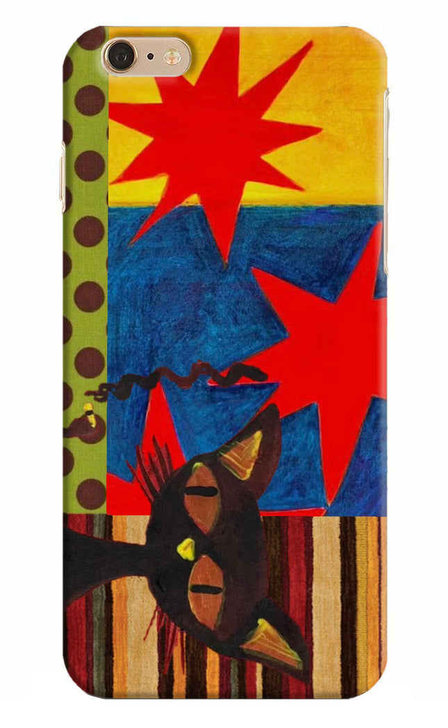 Pop Cat iPhone 6 Plus/6s Plus Hard Case Back Cover by Casekaro
