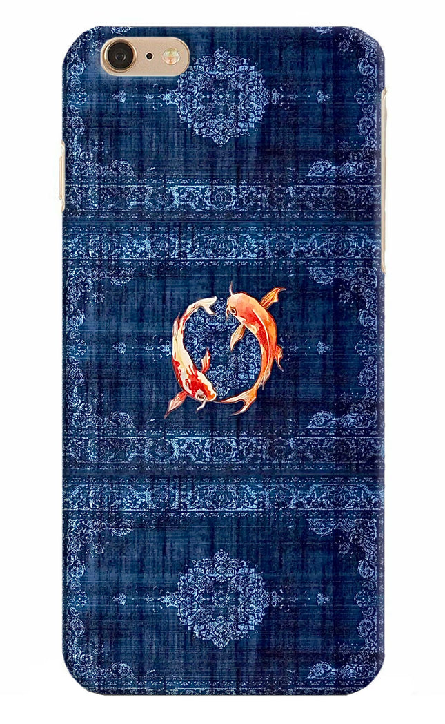 Koi Blue iPhone 6 Plus/6s Plus Hard Case Back Cover by Casekaro