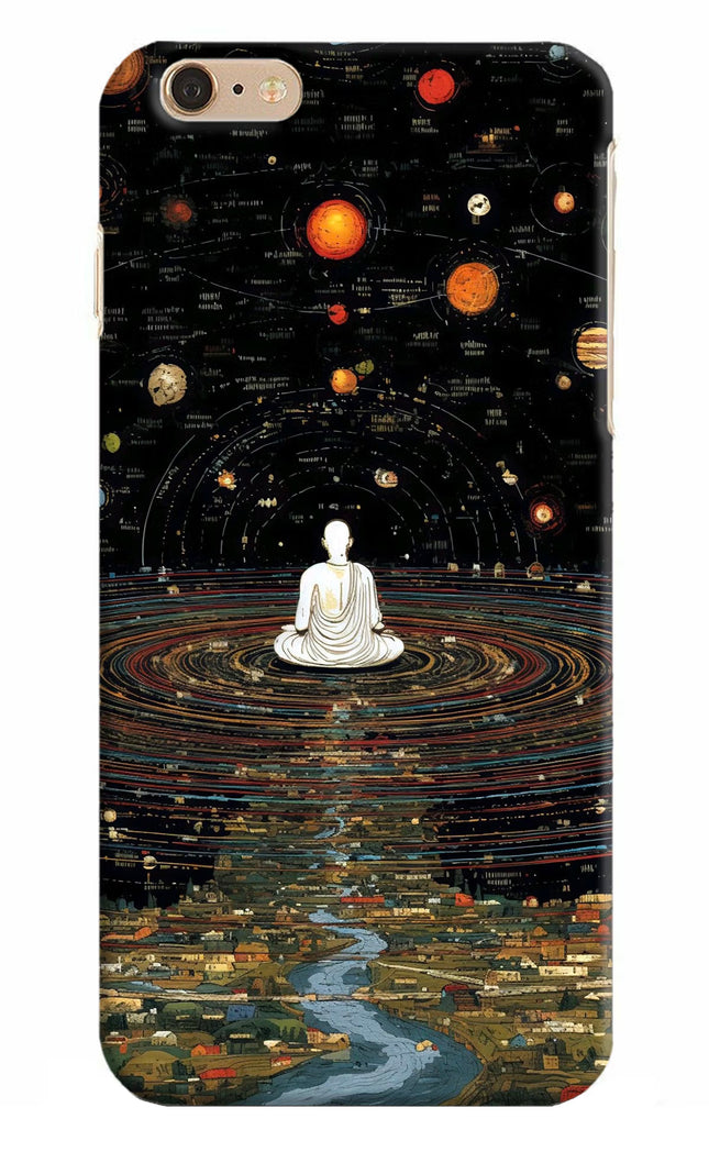 Space Monk iPhone 6 Plus/6s Plus Hard Case Back Cover by Casekaro