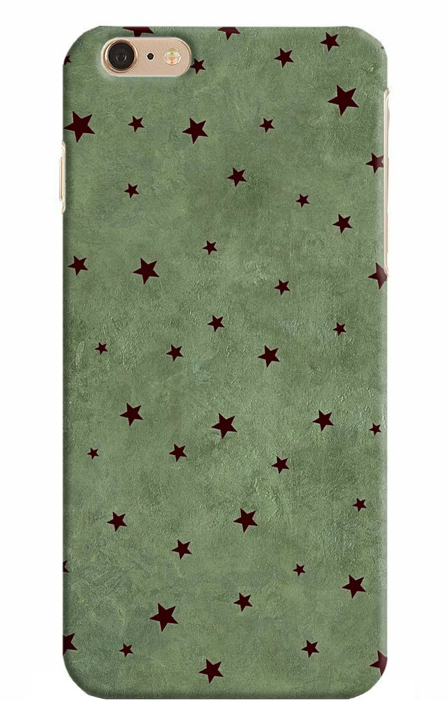 Green Stars iPhone 6 Plus/6s Plus Hard Case Back Cover by Casekaro