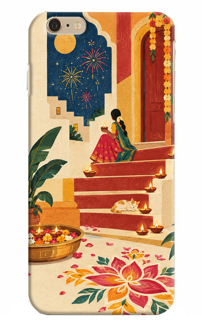 Diwali Rangoli iPhone 6 Plus/6s Plus Hard Case Back Cover by Casekaro