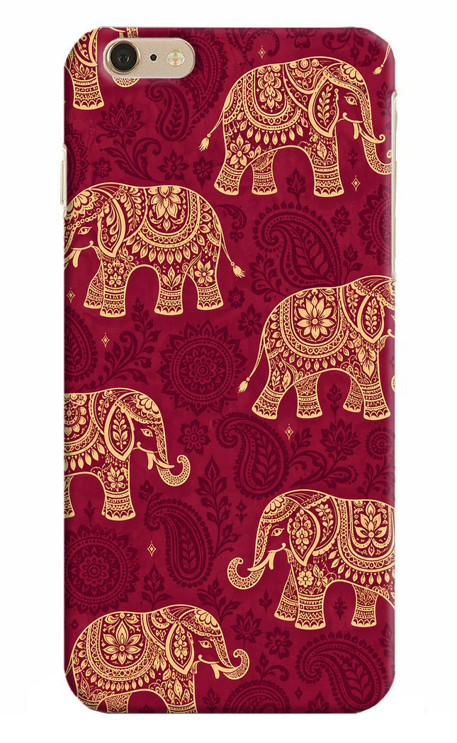 Maroon Elephant iPhone 6 Plus/6s Plus Hard Case Back Cover by Casekaro