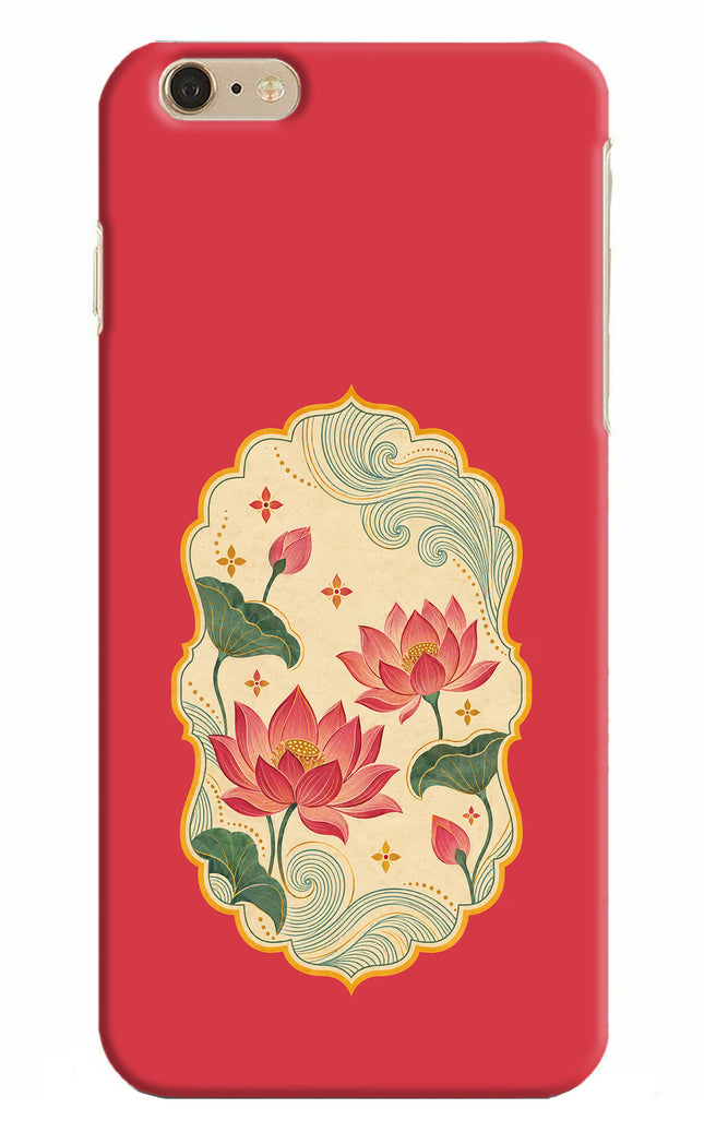 Pink Lotus iPhone 6 Plus/6s Plus Hard Case Back Cover by Casekaro