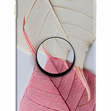 White Pink Leaf iPhone 6 Plus/6s Plus Pop Case by Casekaro