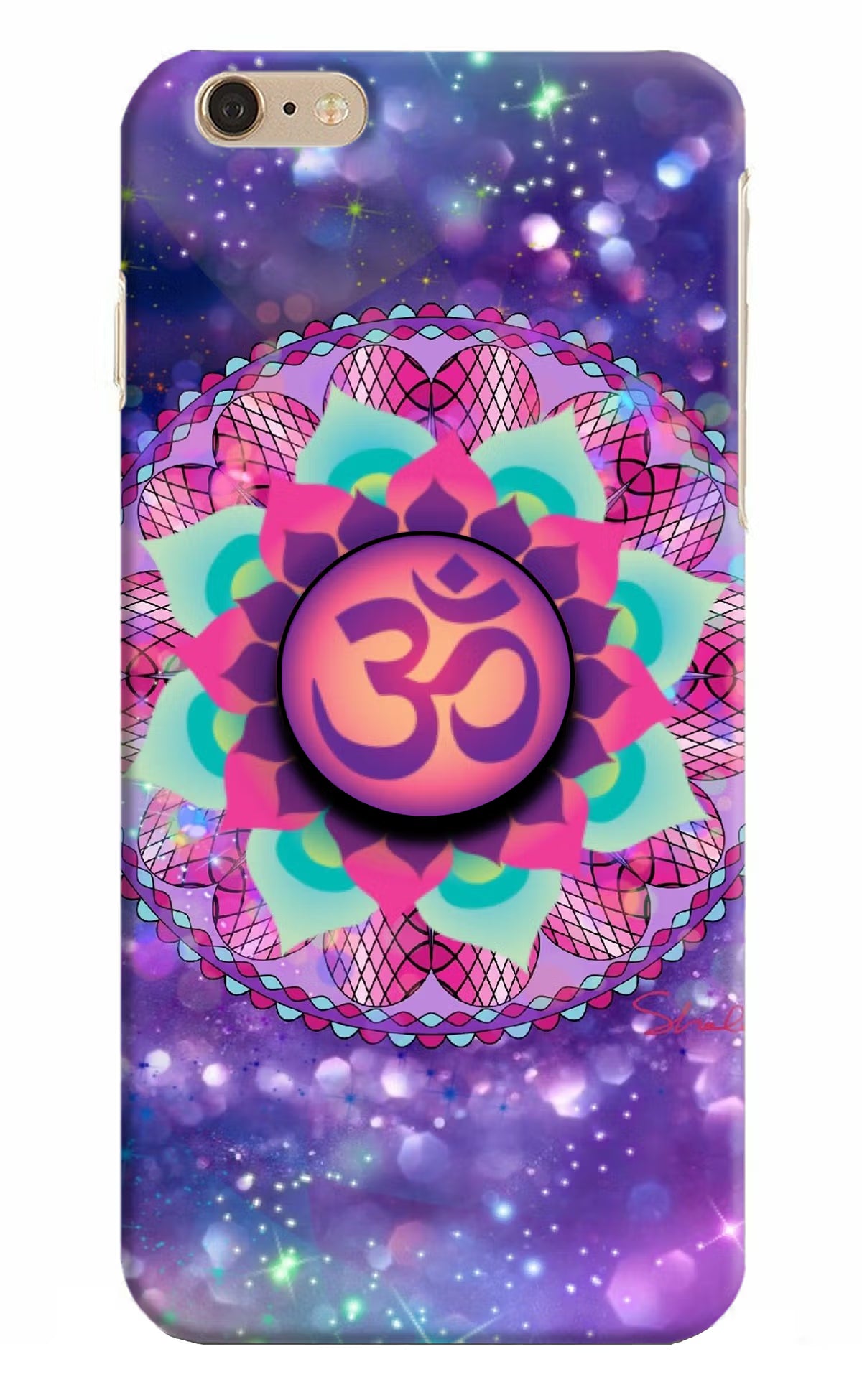 Om Purple iPhone 6 Plus/6s Plus Pop Case by Casekaro