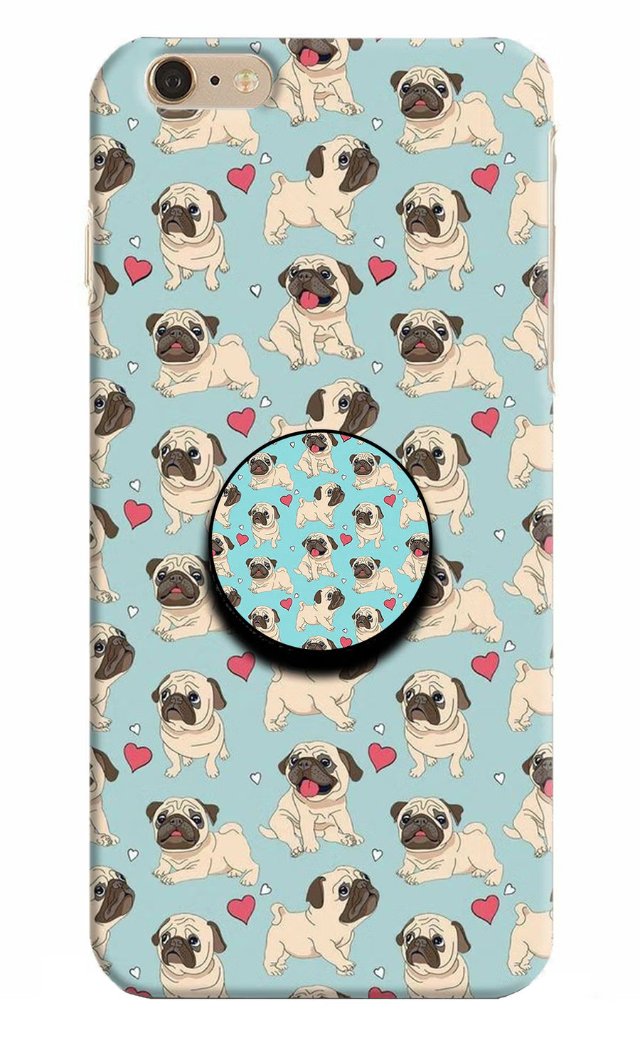 Pug Dog iPhone 6 Plus/6s Plus Pop Case, Hard case