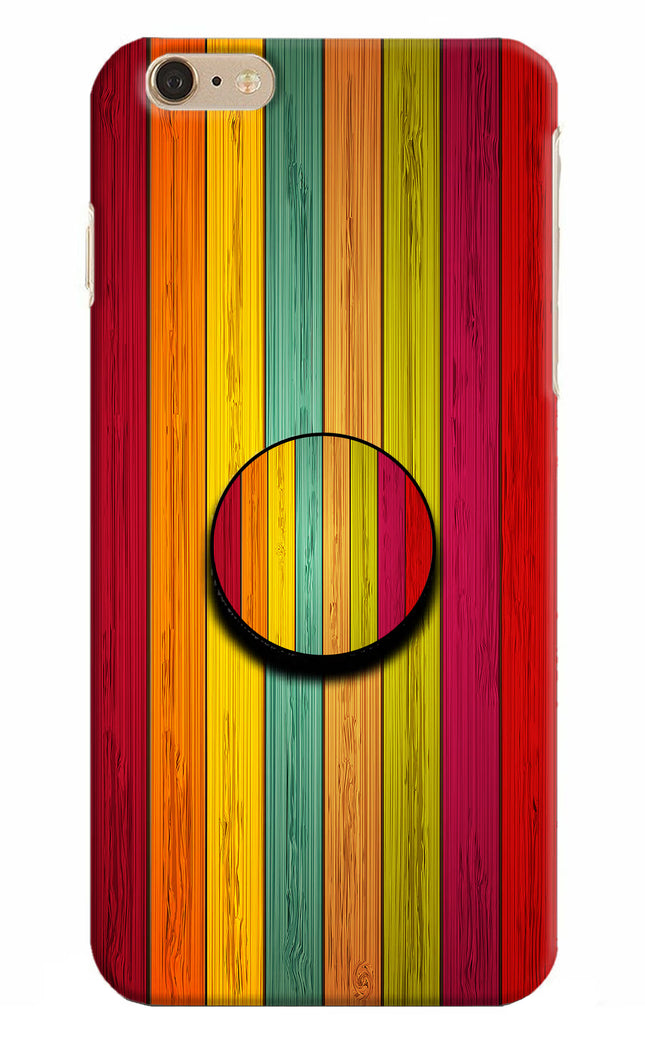 Multicolor Wooden iPhone 6 Plus/6s Plus Pop Case by Casekaro