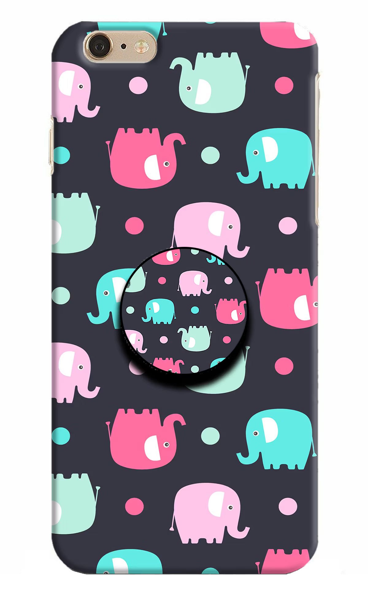 Baby Elephants iPhone 6 Plus/6s Plus Pop Case by Casekaro