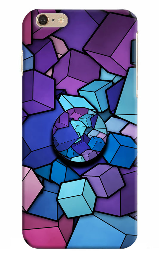Cubic Abstract iPhone 6 Plus/6s Plus Pop Case by Casekaro