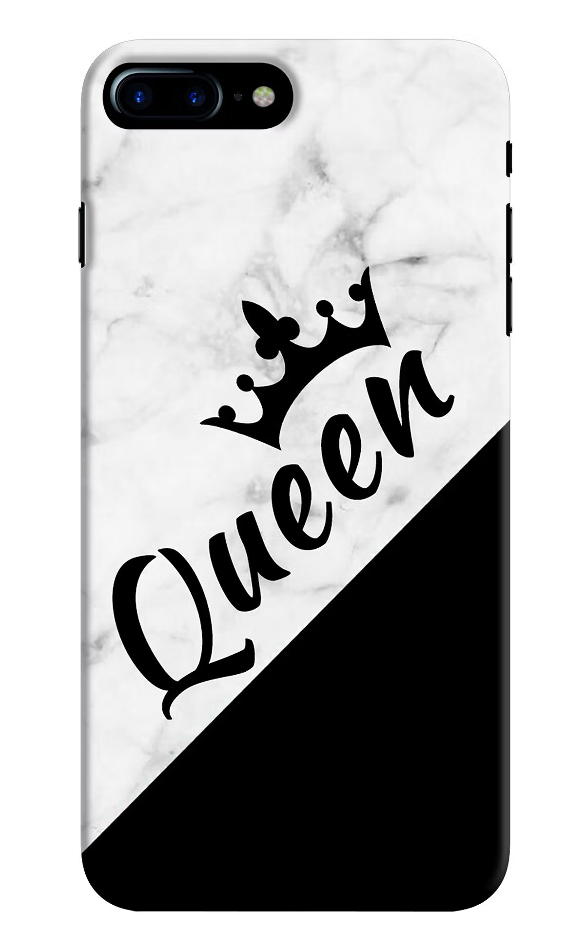 Queen iPhone 7 Plus Hard Case Back Cover by Casekaro