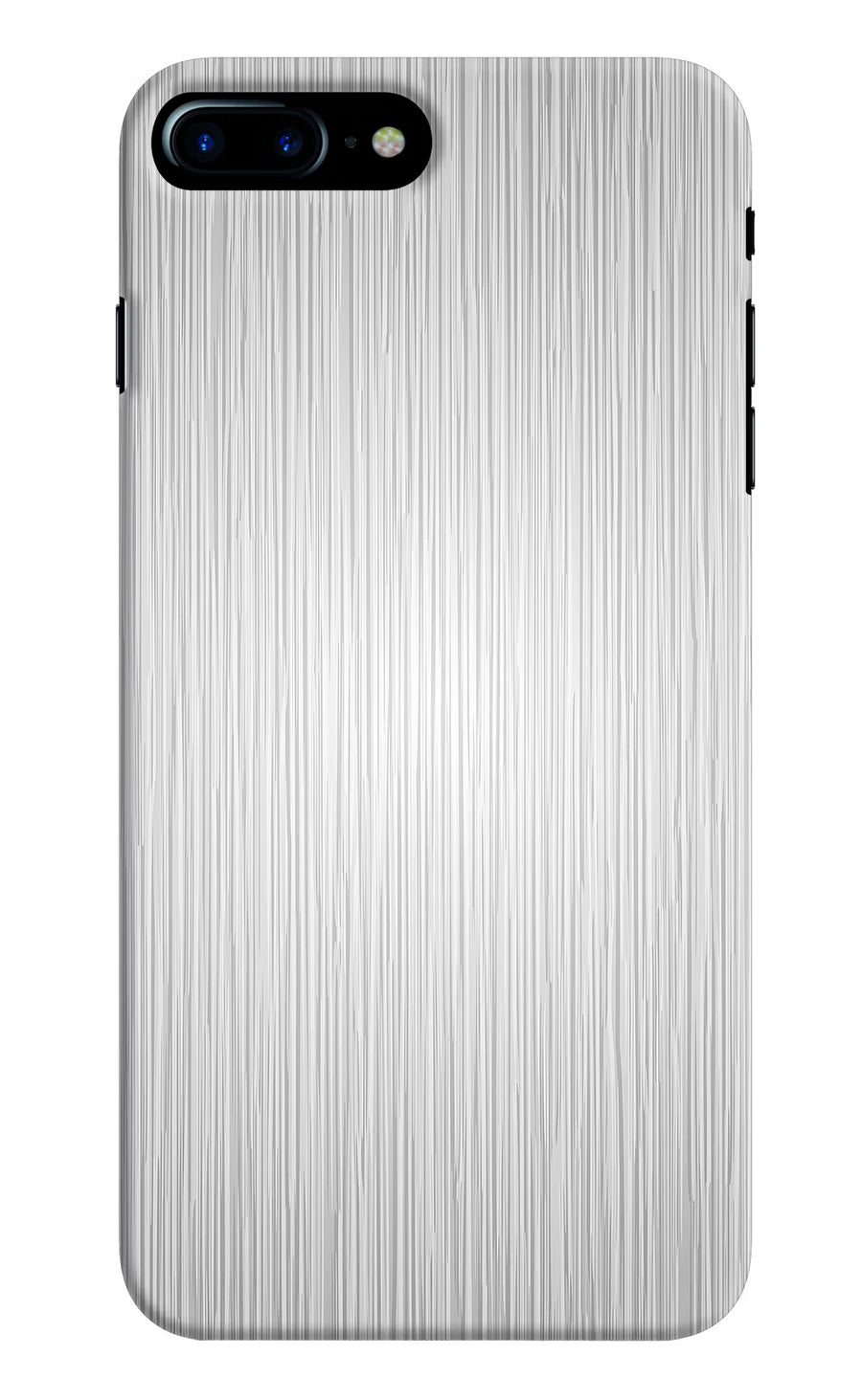 Wooden Grey Texture iPhone 7 Plus Back Cover, Hard case