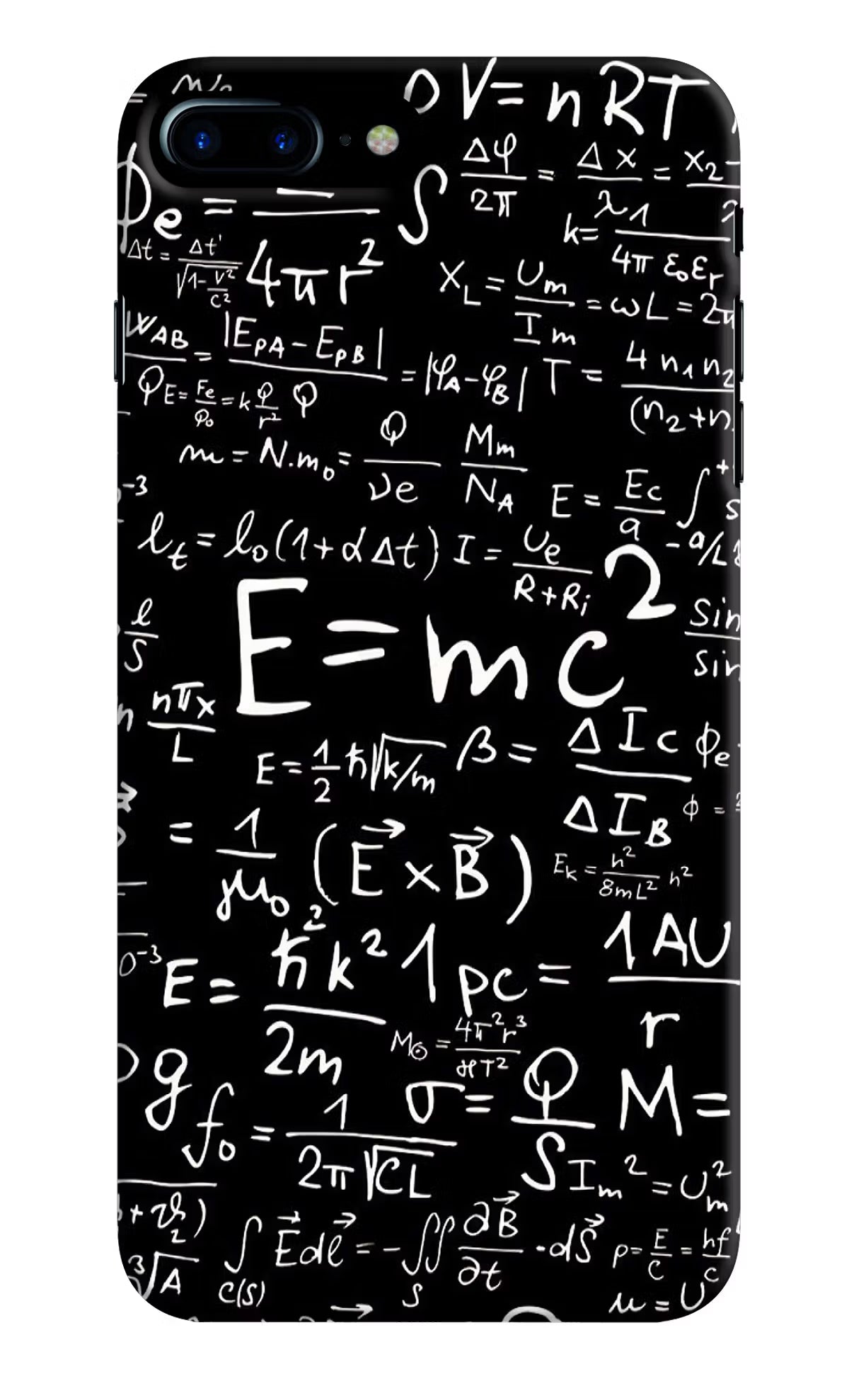 Physics Formula iPhone 7 Plus Hard Case Back Cover by Casekaro