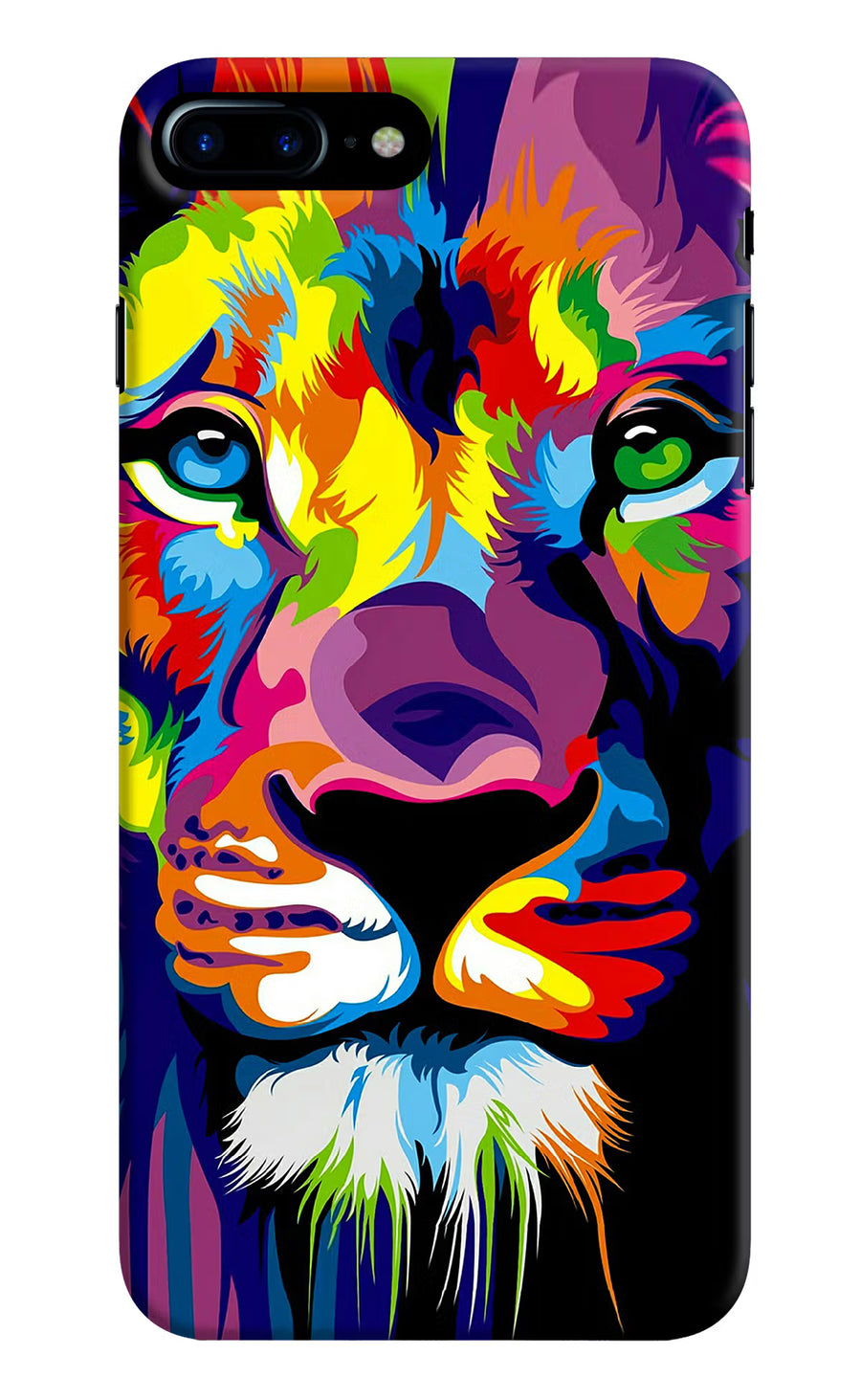 Lion iPhone 7 Plus Back Cover, Hard case