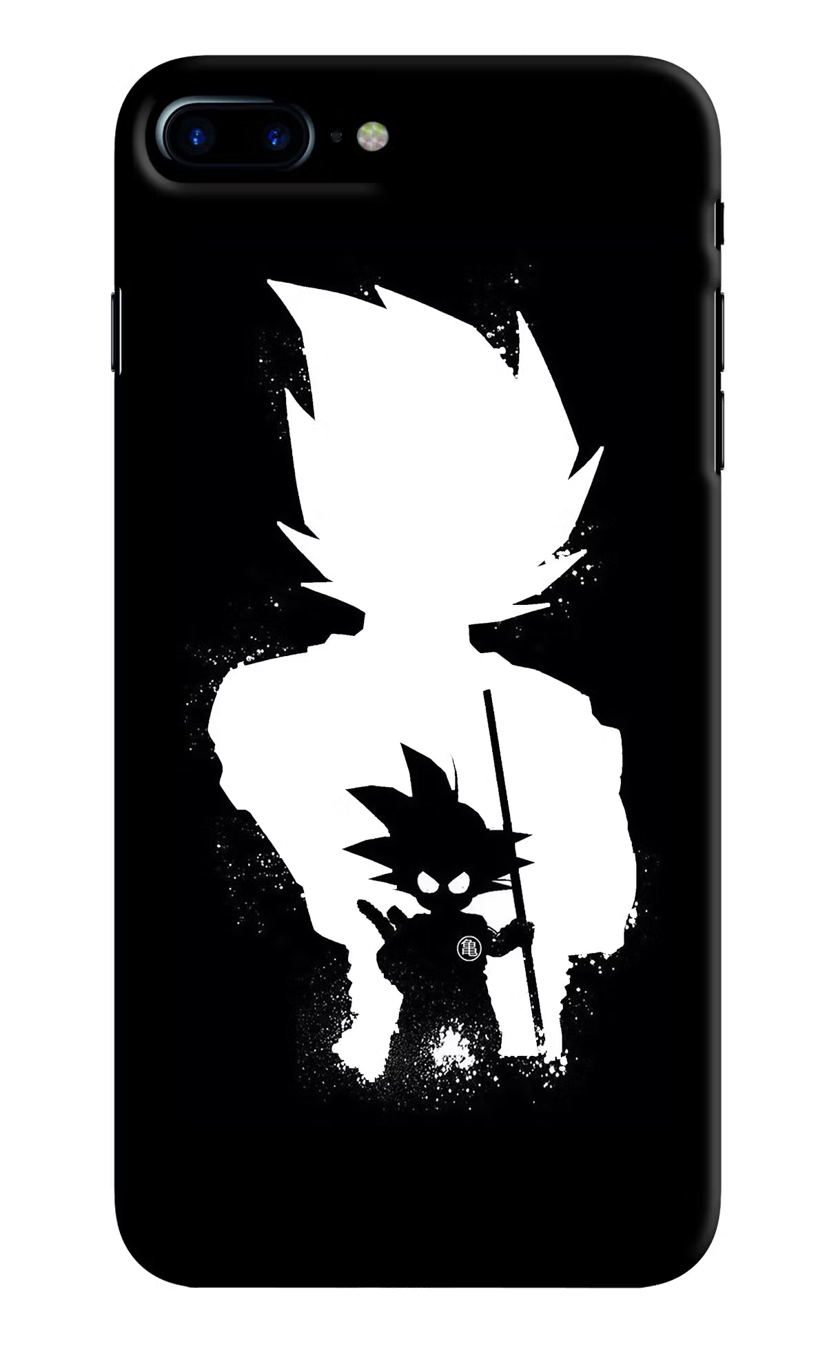 Goku Shadow iPhone 7 Plus Hard Case Back Cover by Casekaro