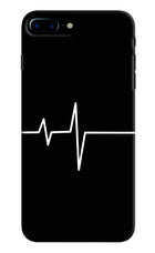 Heart Beats iPhone 7 Plus Hard Case Back Cover by Casekaro
