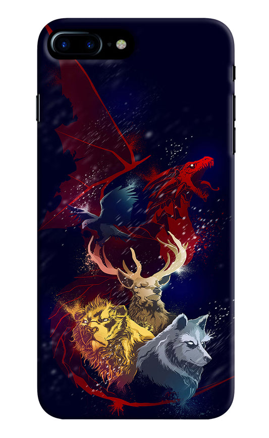 Game Of Thrones iPhone 7 Plus Hard Case Back Cover by Casekaro