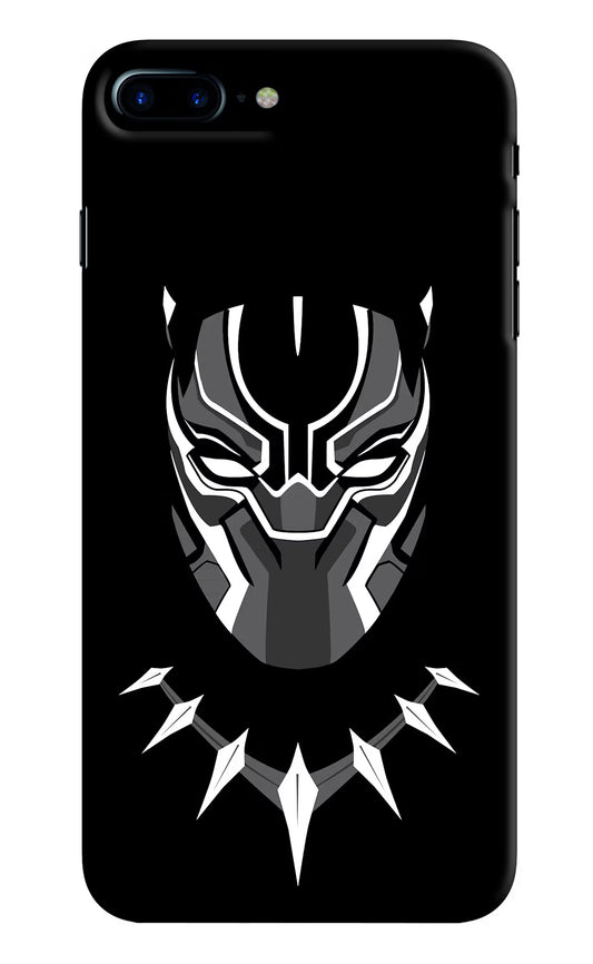 Black Panther iPhone 7 Plus Hard Case Back Cover by Casekaro