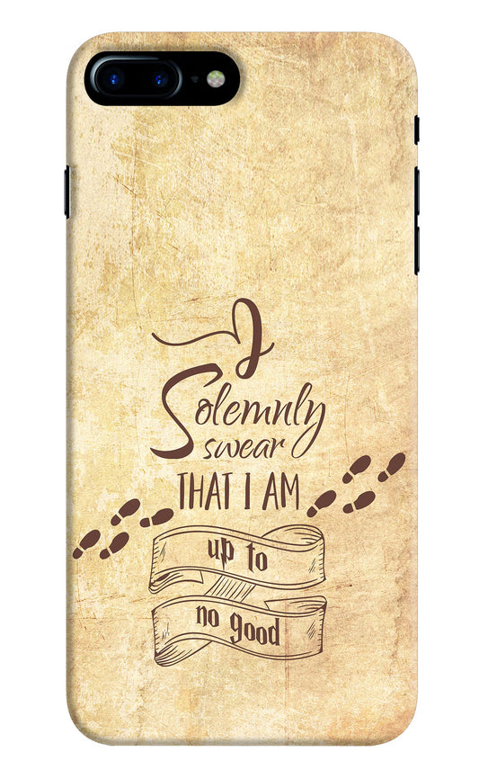 I Solemnly swear that i up to no good iPhone 7 Plus Hard Case Back Cover by Casekaro