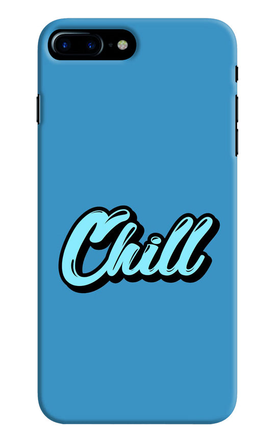 Chill iPhone 7 Plus Hard Case Back Cover by Casekaro