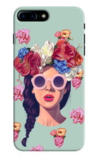 Pretty Girl iPhone 7 Plus Hard Case Back Cover by Casekaro
