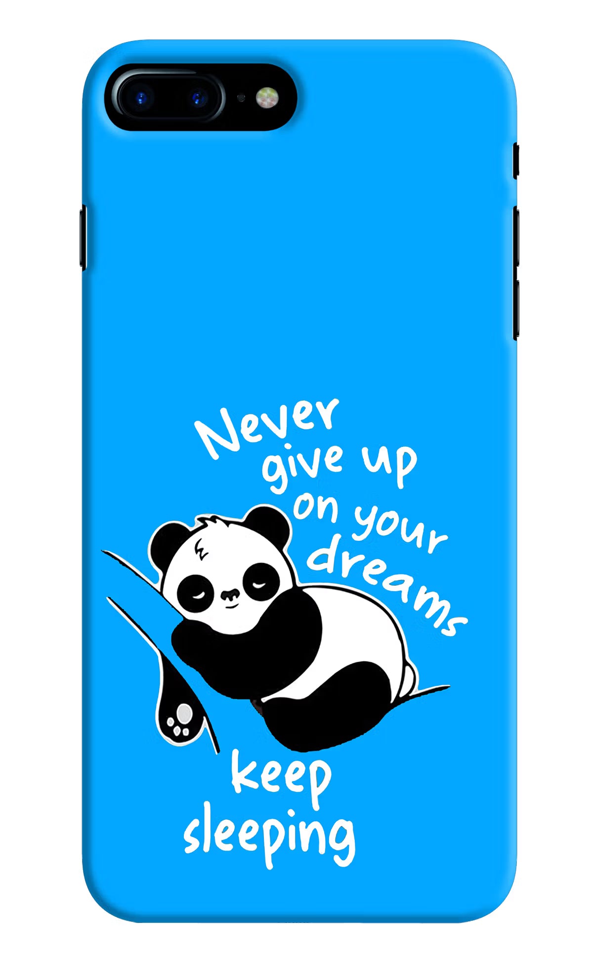 Keep Sleeping iPhone 7 Plus Hard Case Back Cover by Casekaro