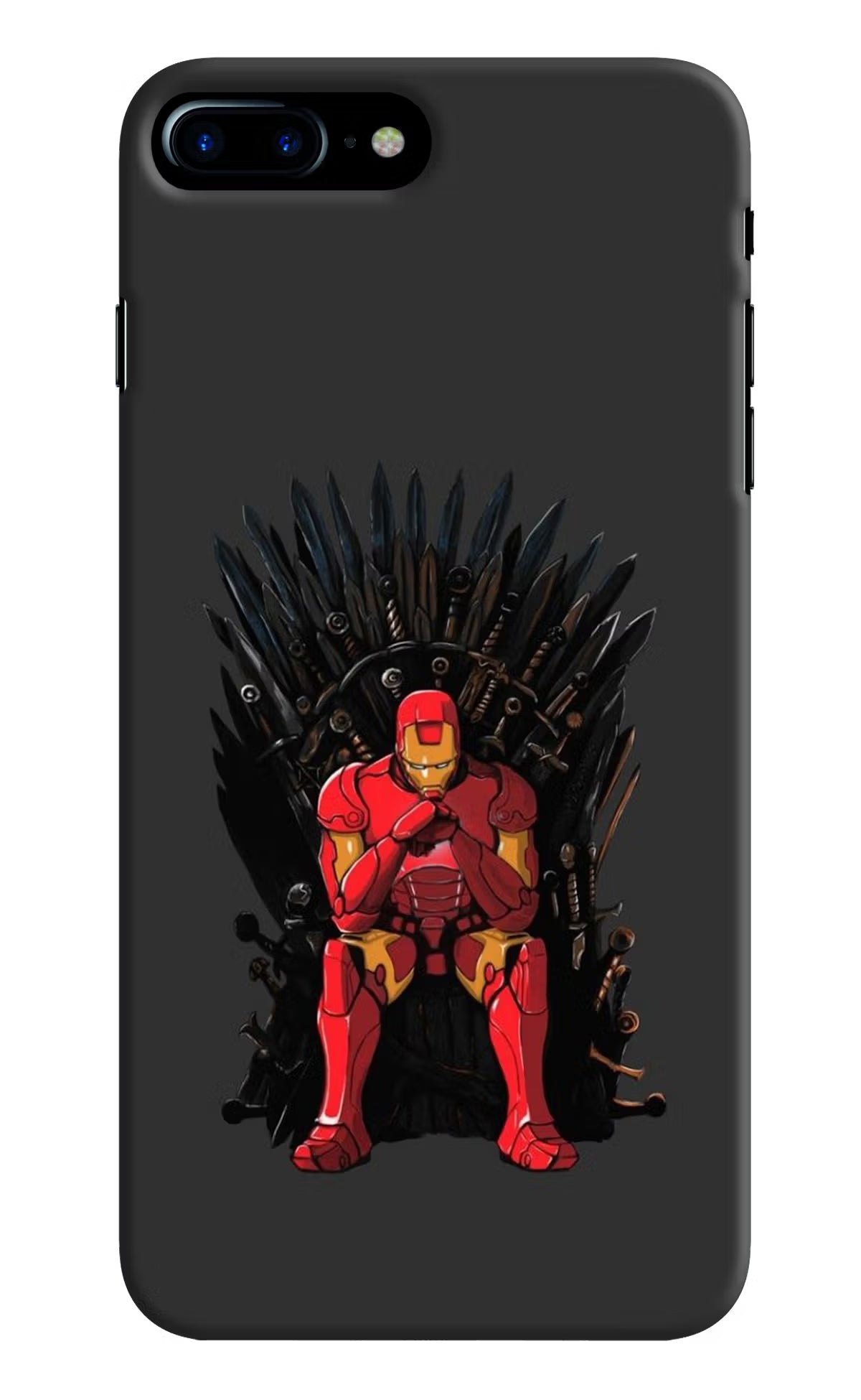Ironman Throne iPhone 7 Plus Hard Case Back Cover by Casekaro