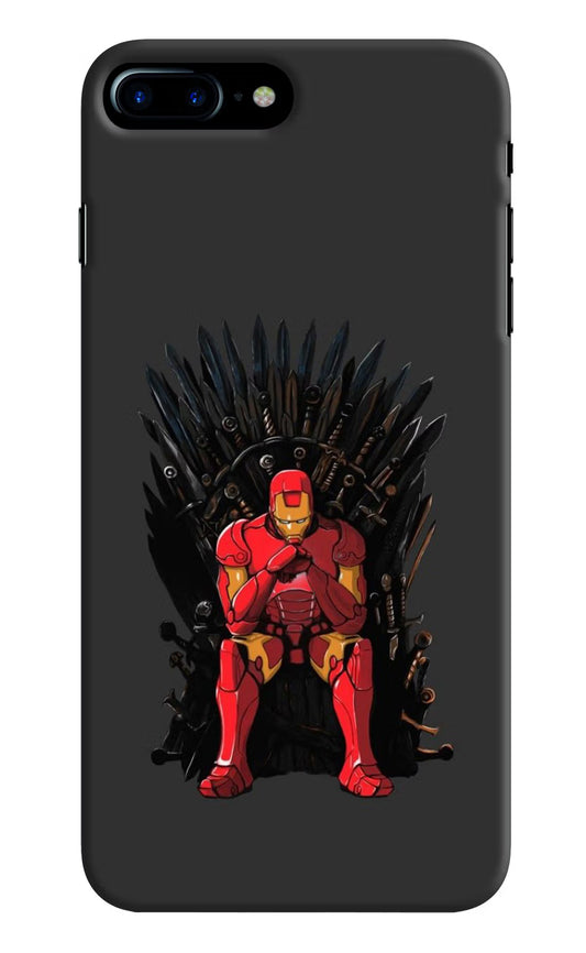 Ironman Throne iPhone 7 Plus Hard Case Back Cover by Casekaro
