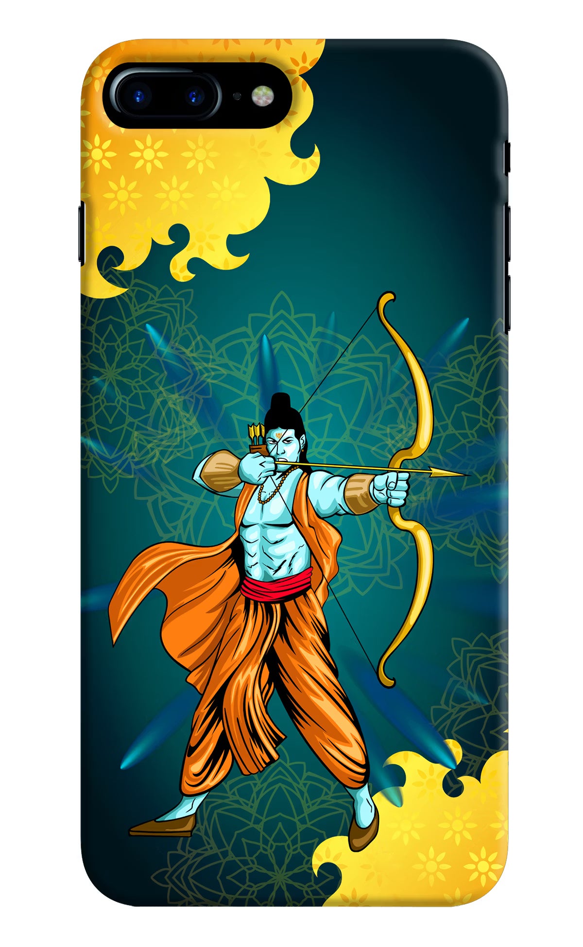 Lord Ram - 6 iPhone 7 Plus Hard Case Back Cover by Casekaro