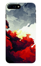 Fire Cloud iPhone 7 Plus Hard Case Back Cover by Casekaro