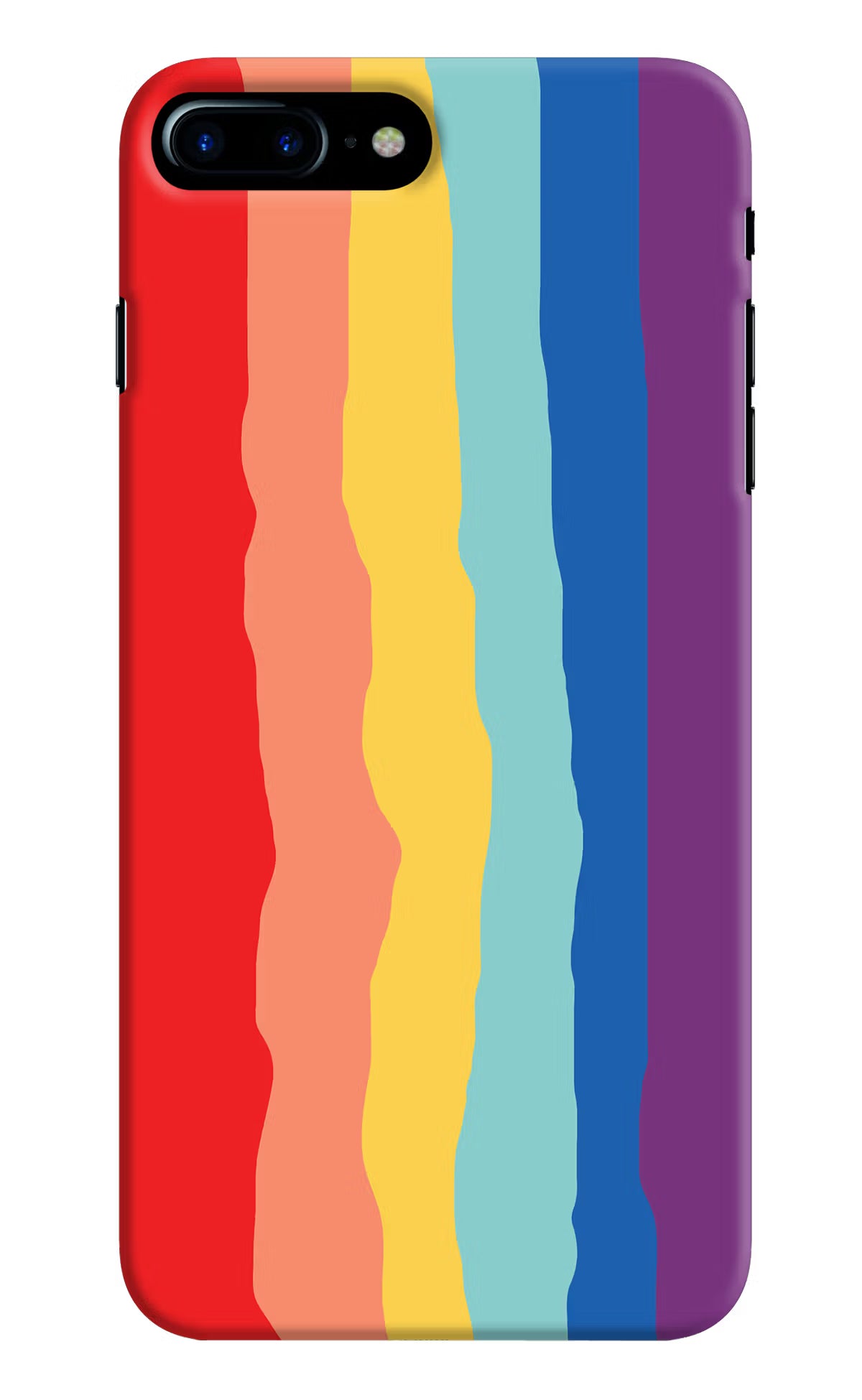 Rainbow iPhone 7 Plus Hard Case Back Cover by Casekaro
