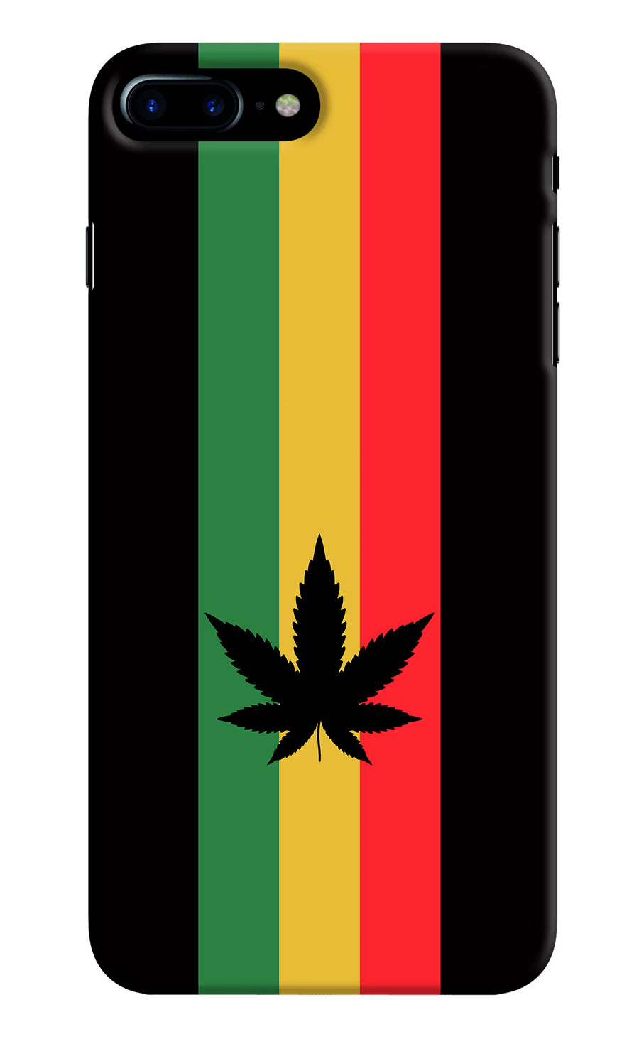 Weed Flag iPhone 7 Plus Back Cover, Hard case