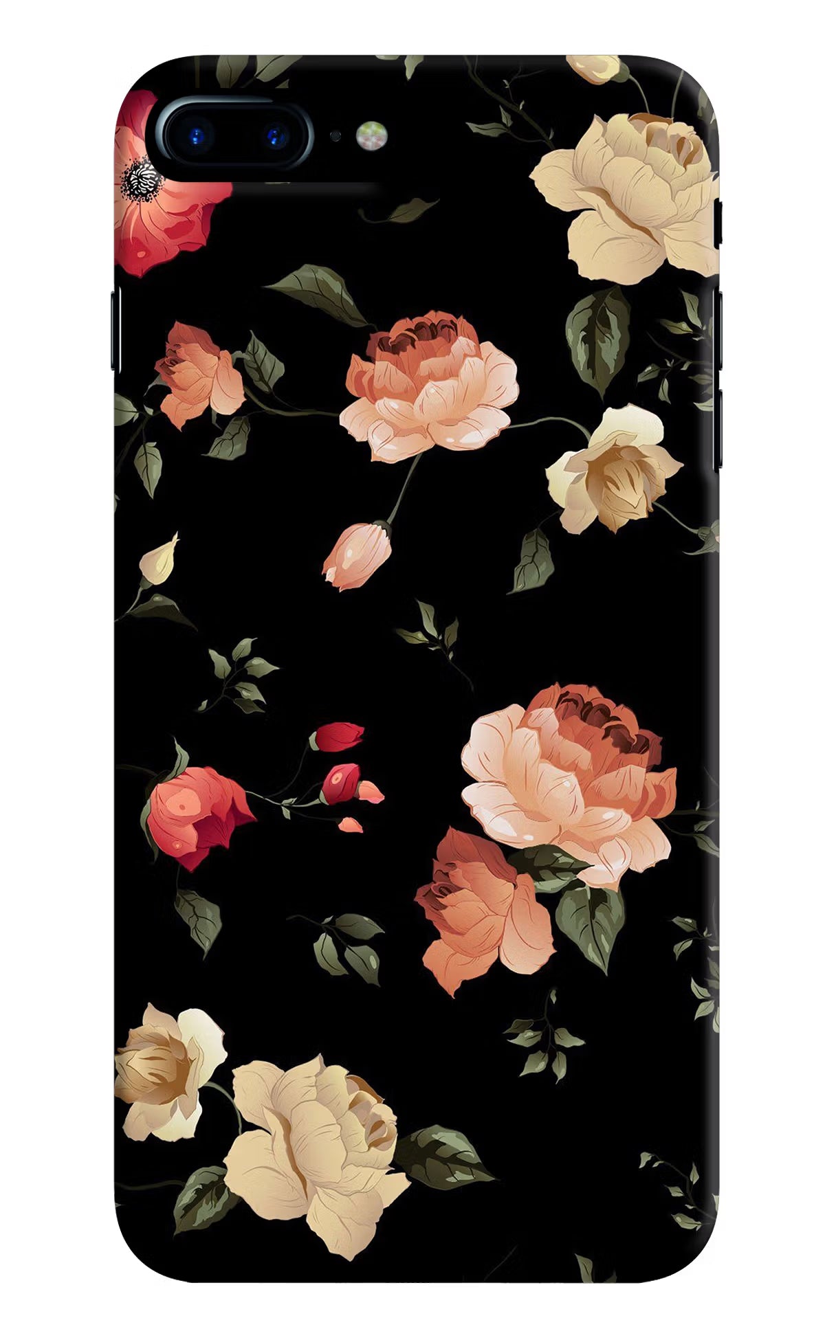 Flowers iPhone 7 Plus Hard Case Back Cover by Casekaro