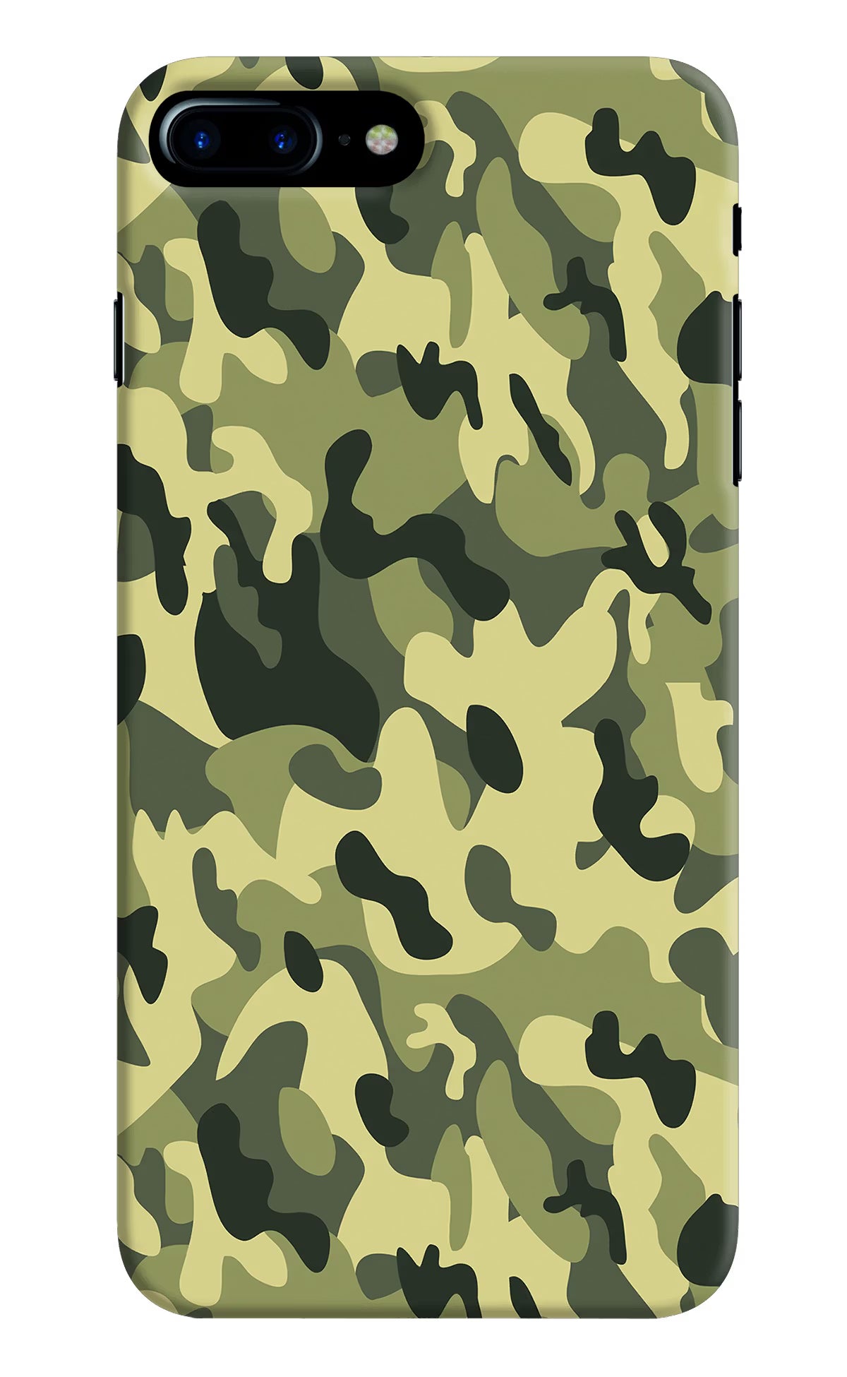 Camouflage iPhone 7 Plus Hard Case Back Cover by Casekaro