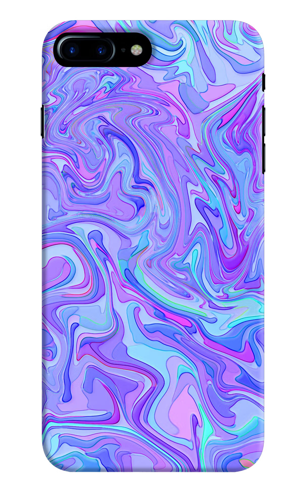 Glitter iPhone 7 Plus Hard Case Back Cover by Casekaro