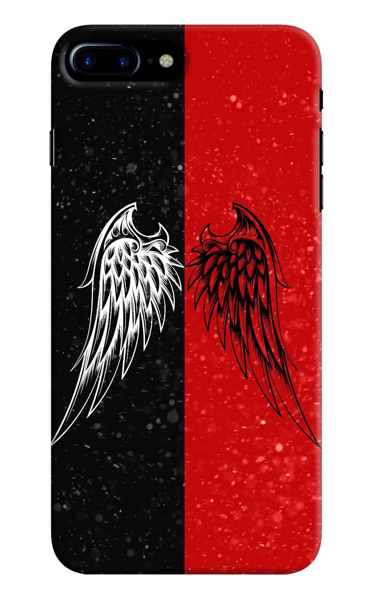 Wings iPhone 7 Plus Hard Case Back Cover by Casekaro