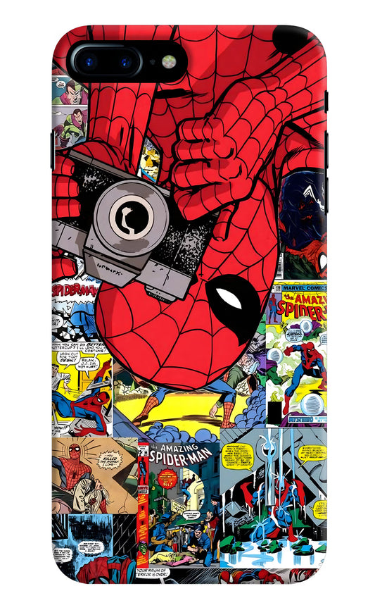 Spider Man iPhone 7 Plus Hard Case Back Cover by Casekaro
