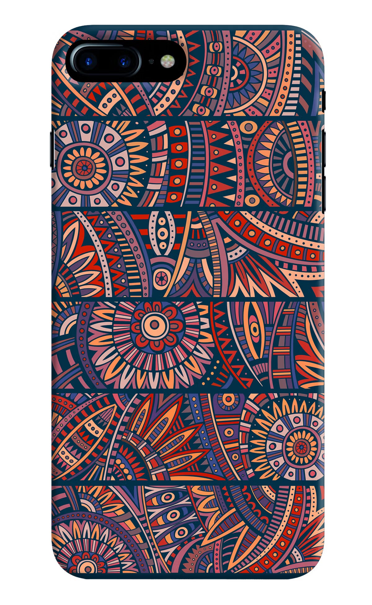 African Culture Design iPhone 7 Plus Hard Case Back Cover by Casekaro