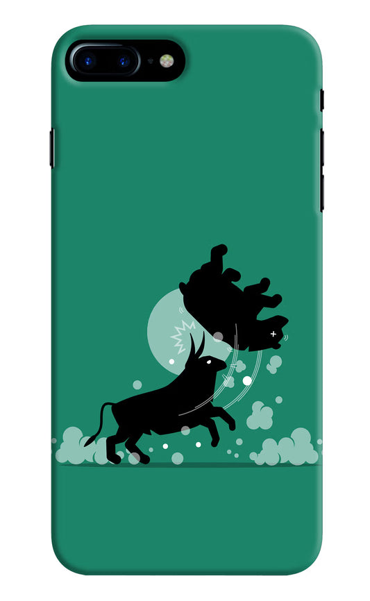 Bull Conqueror iPhone 7 Plus Hard Case Back Cover by Casekaro