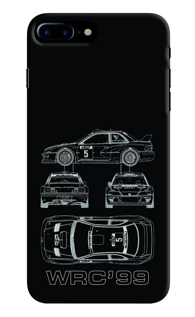 WRC'99 iPhone 7 Plus Hard Case Back Cover by Casekaro