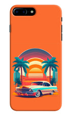 Palm Drive 80s iPhone 7 Plus Hard Case Back Cover by Casekaro
