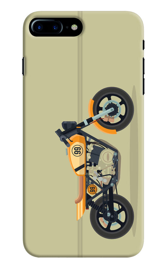 Vertical Speedster iPhone 7 Plus Hard Case Back Cover by Casekaro