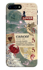 Cancer Zodiac iPhone 7 Plus Hard Case Back Cover by Casekaro