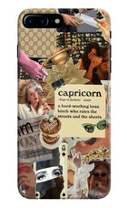 Capricorn Zodiac iPhone 7 Plus Hard Case Back Cover by Casekaro
