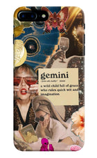 Gemini Zodiac iPhone 7 Plus Hard Case Back Cover by Casekaro