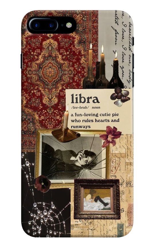 Libra Zodiac iPhone 7 Plus Hard Case Back Cover by Casekaro