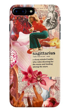 Sagittarius Zodiac iPhone 7 Plus Hard Case Back Cover by Casekaro