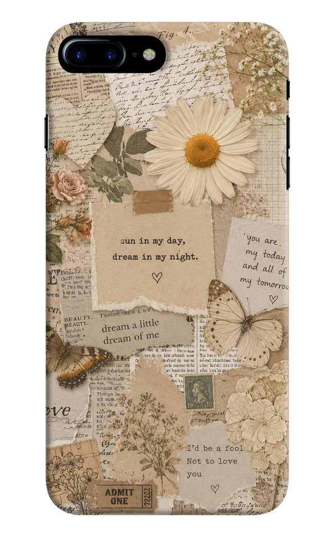 Vintage case iPhone 7 Plus Hard Case Back Cover by Casekaro