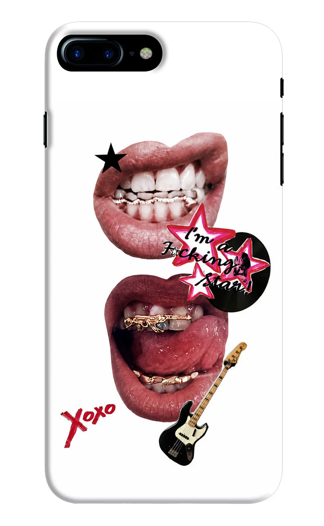 Rockstar iPhone 7 Plus Hard Case Back Cover by Casekaro